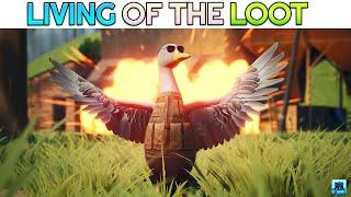 I Survived 48 Hours Without Farming in Duckside - Living Off The Loot | Day 2