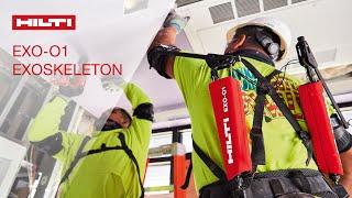 Hilti wearable exoskeleton for construction EXO-O1