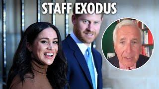 Harry & Meghan are very difficult to work for - it's their fault staff are jumping ship, says expert