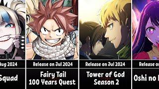 All Upcoming Anime of Summer 2024