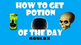 How to get the first Potion of The Day {Roblox Wacky Wizards}