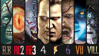 Evolution of RESIDENT EVIL FINAL BOSSES