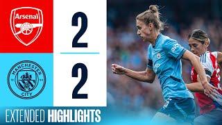 HIGHLIGHTS! Gutsy City earn opening day point at Arsenal | Arsenal 2-2 Man City | WSL