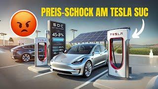 WAS ZUR HÖLLE? Tesla rechnet am Supercharger jetzt pro Minute ab!