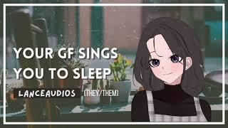 ASMR | Singing you to sleep | [F4A] [NB4A] [sleep aid] [comfort] [rain sounds]