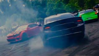 Dodge Charger Hellcat Legal Pit Drift Battle