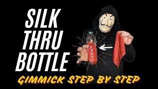 SILK THRU BOTTLE | Magic Trick Tutorial 🪄