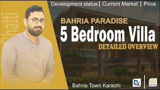 Bahria Paradise | 5Bedroom Ready Villa For Sale | Current Market | Bahria Town Karachi Latest News