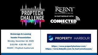 PropTech Challenge - 2020 REBNY Demo Day - Commercial Brokerage and Leasing - Property Harbour