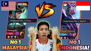 ALPHA FAUZAN GAMING VS MALAYSIA NO 1 CHOU!!