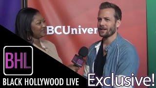 Gabriel Macht from USA's "Suits" @ NBC Winter Press Tour | Black Hollywood Live Interview