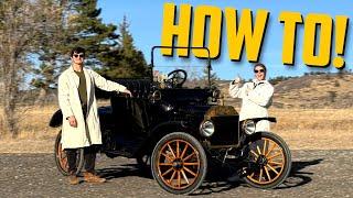 How To Drive The Weird and Wonderful Ford Model T!