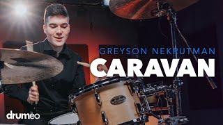 Greyson Nekrutman Plays "Caravan" (Massive Drum Solo)