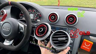 Install Buse d’Air Clim Ventilation Audi a3 8P Audi Sportback ( AliExpress )