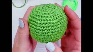 How to Crochet a Ball - Beginner Amigurumi Tutorial!