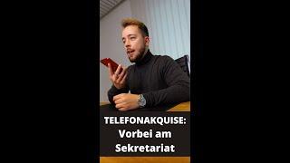 TELEFONAKQUISE vorbei am Sekretariat (Worum gehts denn?) #Shorts