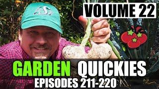 Garden Quickies Volume 22 - Episodes 211 to 220