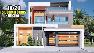 LA CASA MAS COMPLETA EN 10X20 - 5 DORMITORIOS (RVL CASAS 2025)