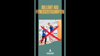 Bullsh*t aus Fitnesszeitschriften #shorts
