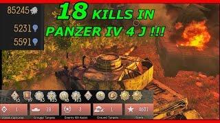 War Thunder || 18 Kills with Panzer IV J on Ash River - amazing gameplay