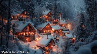 Celtic Music - Fantastic Music Helps Relieve Stress - Snow Village, Cold Winter