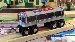 unpacking Wooden Train - CTA 2400-series Chicago Transit Authority (04340 voice)