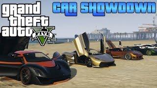 GTA V - Super Car Showdown | Customized Super Cars!