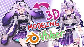 Texturing 3D Ball Joint Doll Body for Vtuber with Blender and Krita! [Part 11]