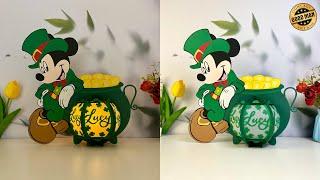 How To Make Paper Cut Lantern Patrick Day Mouse