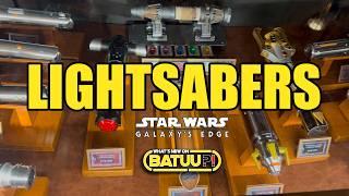 Every Star Wars Lightsaber at Galaxy's Edge | Walt Disney World | Hollywood Studios + HUGE SALE !!