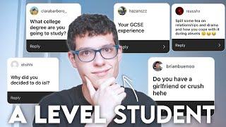 A Level Student Q&A | Mario Fabelo