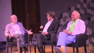 Richard Rogers and Renzo Piano with Alan Rusbridger