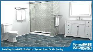 Flooring Installation with PermaBASE UltraBacker Cement Board