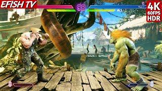 Guile vs Blanka (Hardest AI) - Street Fighter 6