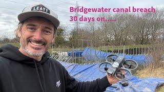 Bridgewater canal breach 30 days on