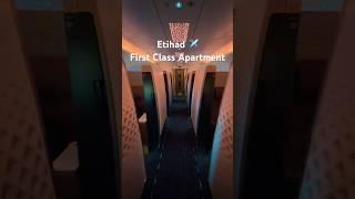 Etihad First Class Apartment ️ cabin walk #etihad #etihadairways #firstclass