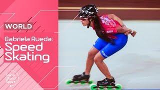 Colombian's Inline Speed Skating Rising Star, Gabriela Rueda!