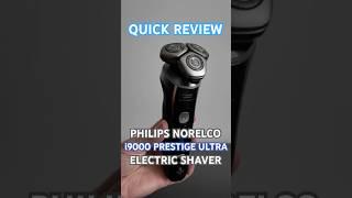 Quick Review: Philips Norelco i9000 Prestige Ultra electric shaver #electricshaver #electricrazor