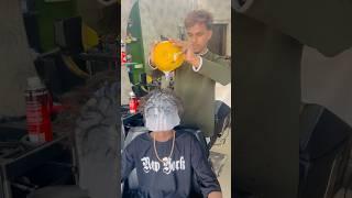 How to global highlight hair colour #viral #hairstyle #trending #haircolor #highlights #youtube#like