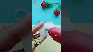 diy a ring using glue gun  #craftervishika #rings #diy #craftideas #asmr #youtubepartner #shorts