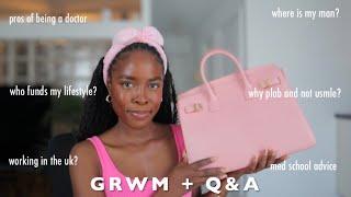 GRWM + Q&A | with my Teddy Blake handbag