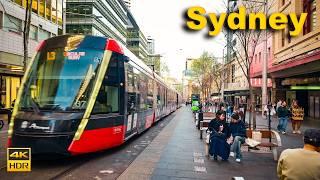 Sydney Australia Walking Tour - Town Hall to Central Station | 4K HDR