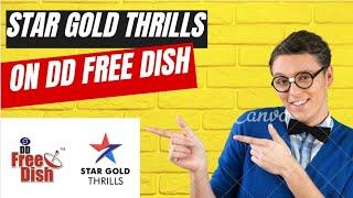 dd free Dish par kese add kare Star gold thrills channel