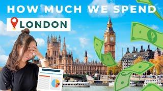 IS LONDON EXPENSIVE? How much we spend per month living in London, UK (2023) | Costs for 2 People