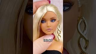 Giving Barbie a Snake Bite Piercing…