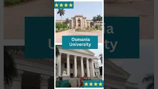 Osmania University Infrastructure Review #minutecollegereview #osmaniauniversity #shiksha