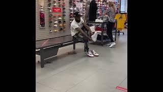 A Man Trying to steal the shoes while trying Prank | Parkour | Funny | #Shorts