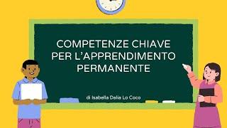 COMPETENZE CHIAVE PER L’APPRENDIMENTO PERMANENTE