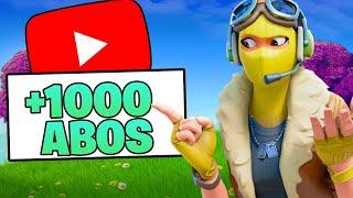 SO bekommst DU 1000 YOUTUBE ABONNENTEN MIT FORTNITE VIDEOS| Tipps und Tricks