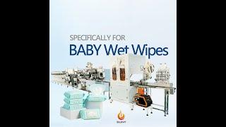 20 Lanes Wet Wipes Machine | Baby Wipes | Cleaning Hands Wipes | Pet Wipes